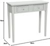Holzkonsole mit 2 Schubladen, eleganter Vintage Tisch 80 x 30 x 76 cm, Atmosphera Créateur d'intérieur - Atmosphera Bild 3