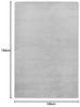 Kurzflor Teppich Fancy - 100x150x0,7cm Bild 2