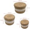 Spetebo Aufbewahrungsbox Seegras Korb natur 3er Set - 30 / 25 / 21 cm - Boho (Set, 3 St, 1), 3 verschiedenen Größen in einem Set Bild 2