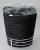 Hocker Doric 325 Schwarz / Graphit Bild 3