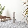 Lindby Außen-Stehlampe Hanja, Edelstahl Alu IP54mit Bewegungsmelder, 1 x 15 W LED Bild 4