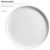 MÄSER Tafelservice NAVINA, Teller Set, Porzellan (18-tlg), 6 Personen, Porzellan Bild 2
