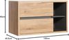 Vente-unique - PURNAL Waschbeckenmöbel Holz, Platte Beige - B 45,5 cm x H 60 cm x L 100 cm Bild 3