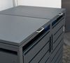 Westmann Metall Mülltonnenbox 2er Kubus | 2x 240 L Bild 3