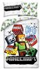 Minecraft Bettwäsche Set aus Mikrofaser Bettdeckenbezug 140 × 200 cm mit 70 × 90 cm Kissenbezug Bild 2