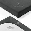 Blumtal® Frottee Spannbettlaken - 2er Set Kuschelig weiches Bettlaken 120x200 cm, Oeko-Tex 100 Zertifiziert, bis 22cm Matratzenhöhe, Anthrazit Bild 3
