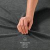 Blumtal® Frottee Spannbettlaken - 2er Set Kuschelig weiches Bettlaken 120x200 cm, Oeko-Tex 100 Zertifiziert, bis 22cm Matratzenhöhe, Anthrazit Bild 4