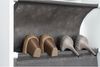 Schuhschrank >Zeraphina< in Weiß - 50.5x181x22cm (BxHxT) Bild 4