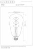 Lucide Amber E27 5W warm Lucide LED-Lampe 49034/05/62 Bild 5
