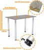 90x60 | Esszimmertisch - Esstisch - Tisch mit Chrombeinen - Küchentisch - Bürotisch | TRÜFFEL Bild 5