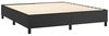 vidaXL Boxspringbett mit Matratze Schwarz 180x200 cm Kunstleder 3142857 Bild 4