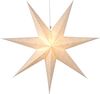 Weihnachtsstern Sensy von Star Trading, 3D Papierstern Weihnachten in Weiß, Dekostern zum Aufhängen mit Kabel, E14 Fassung, Ø: 70 cm Bild 2