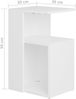 vidaXL Beistelltisch Weiß 36x30x56 cm Holzwerkstoff 802993 Bild 3