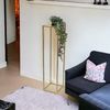 DanDiBo Blumenhocker eckig, Metall, Gold, 1 Stück, 100 x 24 x 24 cm Bild 3