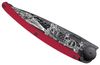 Deejo Ultraleichtes klappbares Taschenmesser Gürtelclip 37g Alugriff Feuerweh. Bild 3