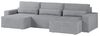MOEBLO Wohnlandschaft DENVER U MINI, aus Cord, Couch Cord für Wohnzimmer Schlafsofa Sofagarnitur Sofa Eckcouch U-Form Cordstoff, Eckcouch Wohnlandschaft Sofa mit Ottomane Eckgarnitur Polsterecke, mit Schlaffunktion und Bettkasten Bild 5