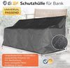 Quick Star Gartenmöbel-Schutzhülle Bankhülle 150x60x88cm Grau (1-St), 260g Polyester / PVC beschichtet Bild 3