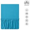 leevitex® Spannbettlaken Spannbettlaken Kinder Spannbettlaken Premium 170 g/m², Gummizug: Rundumgummizug, (2 Stück), schwer & blickdicht, 100% Baumwolle, 70 x 140 cm Bild 4