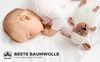 leevitex® Spannbettlaken Spannbettlaken Kinder Spannbettlaken Premium 170 g/m², Gummizug: Rundumgummizug, (2 Stück), schwer & blickdicht, 100% Baumwolle, 70 x 140 cm Bild 5