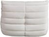 HOME DELUXE Relaxsessel mit Hocker CHILL - Beige Bild 5