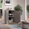 Kommode Wido Greige 50 x 80 cm mit Regal Vicco Bild 5