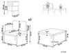 Lounge Set TERRACINA Metall Orange Bild 3
