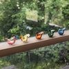 iittala Birds by Toikka Fliegenfänger gelb/kupfer Bild 3