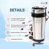 elasto Thermoflasche Allan doppelwandiger Isolierbecher 400 ml aus Edelstahl Bild 2