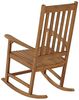 Schaukelsessel BOJANO Akazienholz Heller Holzfarbton Bild 5