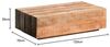 Exklusivität trifft Natur: Couchtisch Dakota 120x70 aus Mango - Das Highlight für Ihre Wohnlandschaft Bild 3