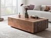 Exklusivität trifft Natur: Couchtisch Dakota 120x70 aus Mango - Das Highlight für Ihre Wohnlandschaft Bild 2