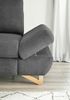 Ecksofa Skalm in grau mit Bettfunktion 284 cm Bild 4