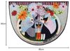 Salonloewe Fußmatte Fußmatte 60x85 Rosina Wachtmeister Famiglia con fiore halbrund, Halbrund, Höhe: 600 mm Bild 2