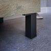 ARKITMOBEL, Waschbeckenunterschrank mit 3 Schubladen & Spiegel – Badezimmermodul mit Füßen in Eiche Alaska, modernes Badmöbel, Maße: 80 x 86 x 45 cm (B x H x T), Modell Athena (ohne Waschbecken) Bild 4