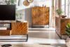 riess-ambiente Lowboard SCORPION 160cm natur, Massivholz · TV-Board · 3D Schnitzereien · Handarbeit · Wohnzimmer Bild 5