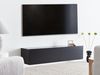 Wandmontierter TV-Schrank GLADSTONE Schwarz Bild 2
