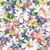 GEMITEX Tischdecke Tradition, Plüsch, gewachst, wasserdicht und schmutzabweisend, Dekor 4133 Blumen von Sanremo, ideal für rechteckige Tische für 6/8 Personen, 140x180 cm, hergestellt in Italien, Bild 3
