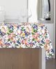 GEMITEX Tischdecke Tradition, Plüsch, gewachst, wasserdicht und schmutzabweisend, Dekor 4133 Blumen von Sanremo, ideal für rechteckige Tische für 6/8 Personen, 140x180 cm, hergestellt in Italien, Bild 2