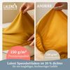 Laleni 3er-Set Premium Spannbettlaken 60x120-70x140 cm - Oeko-Tex Zertifiziert, 100% Baumwolle, atmungsaktives Spannbetttuch Jersey Baby, 150 g/m², Spicy Mustard - Gelb Bild 4