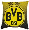 BVB Kopfkissen BVB-Kissen mit Emblem (40x40cm), Füllung: Oberstoff 100% Baumwolle, Füllung 100 % Polyester, Bezug: 100% Baumwolle, Rückenschläfer Bild 2