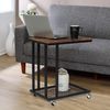 Beistelltisch mit Rollen aus MDF & Metall Bild 2