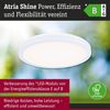 LED Panel Atria Shine White Select IP44 rund 190mm 7,6W 1100lm 3000 - 6500K Weiß Bild 2