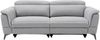 Vente-unique - MACARI Sofa Stoff Grau - B 102 cm x H 80 cm x L 216 cm Bild 3