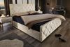 riess-ambiente Boxbett ELYSIUM 180x200cm champagner/beige – Samt, mit Bettkasten & Kopfteil (Einzelartikel, 1-St), Kingsize, Stauraum unter der Liegefläche, elegante Ziersteppung Bild 2