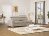 Vente-unique - VIZIR Sofa Stoff Beige - B 223 cm94 cm x H 110 cm95 cm x L 216 cm Bild 5