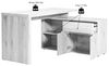Jahnke CU-Libre 150 E Eiche Schreibtisch, Engineered Wood, Montana Oak Imitation, One Size Bild 3