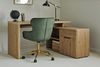 Jahnke CU-Libre 150 E Eiche Schreibtisch, Engineered Wood, Montana Oak Imitation, One Size Bild 2
