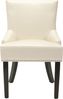SAFAVIEH Set of 2 Ottoman, in Cream and Leather, 65 X 55 X 90 Bild 4