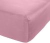 Bettwaesche-mit-Stil Mako-Satin Spannbettlaken rosa 180x200cm Höhe 21-30cm Bild 2