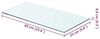 vidaXL Regalböden 2 Stk. Glas Transparent 60x25 cm 3051565 Bild 2